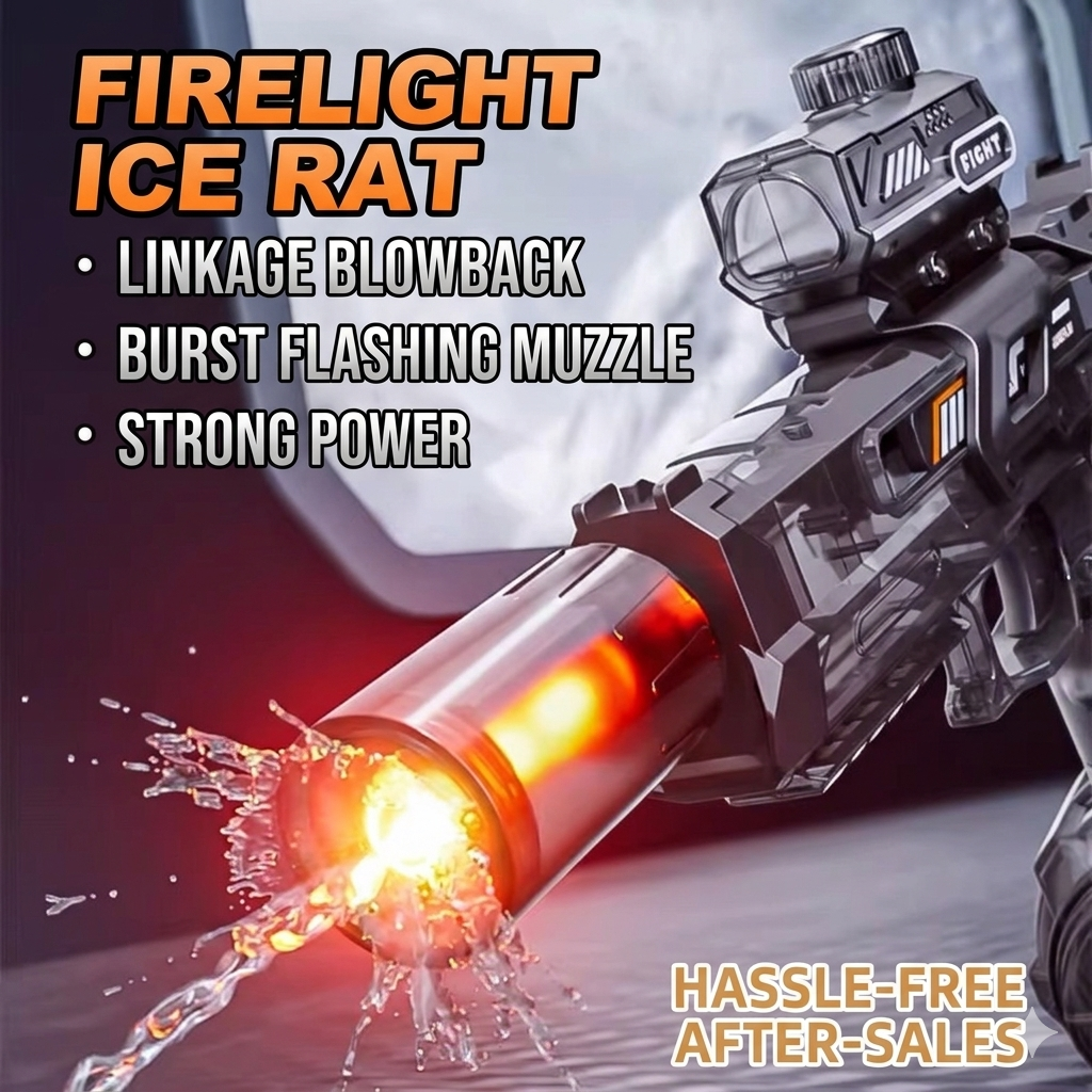 HydroStrike FX: Motorized LED Water Blaster