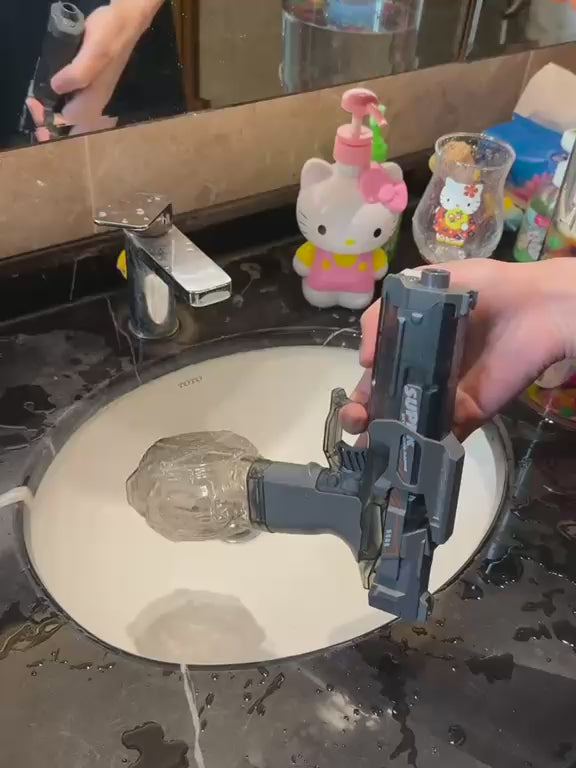HydroStrike FX: Motorized LED Water Blaster